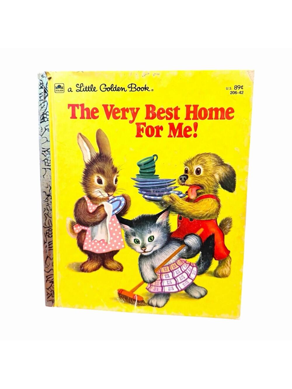 The Very Best Home For Me! (Little Golden Book 1982) Vintage 206-42